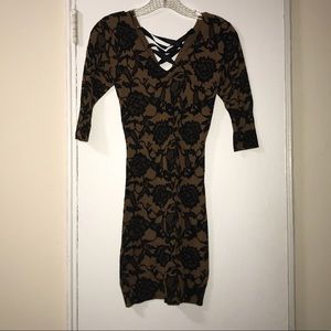 Beautiful Brown Tight minidress